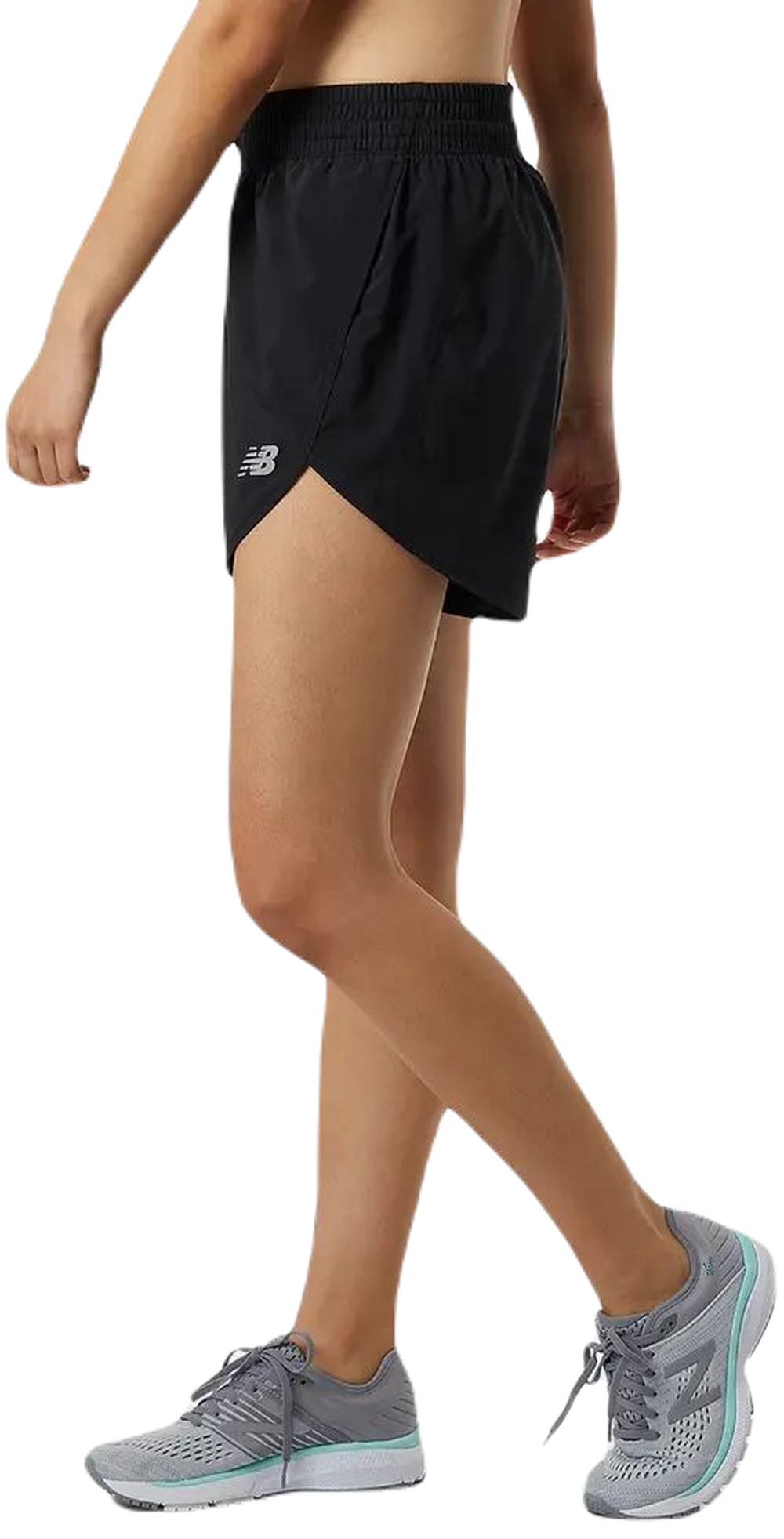 Женские Шорты теннисные New Balance Accelerate 5 Inch Short - black
