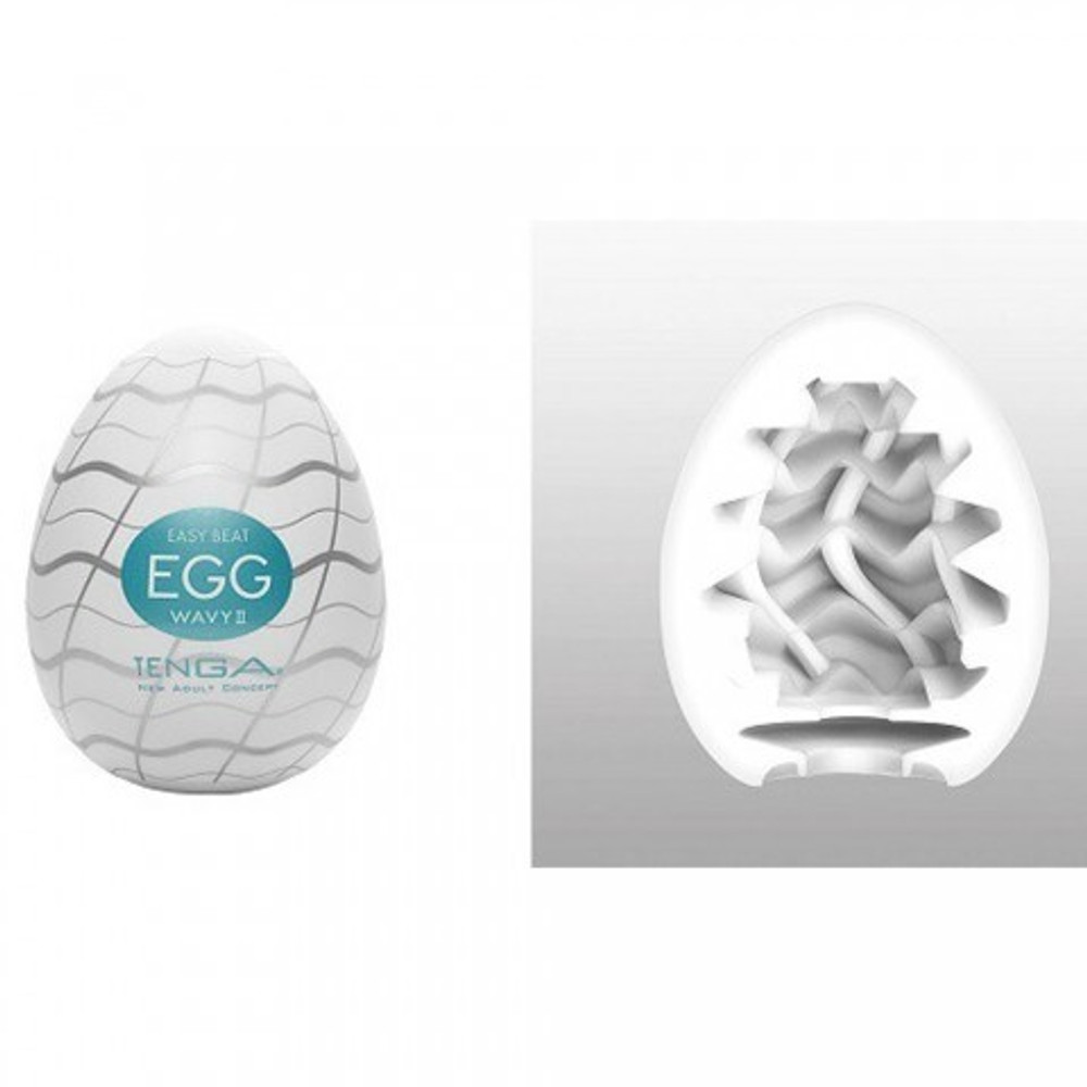 Мастурбатор Tenga EGG WAVY II