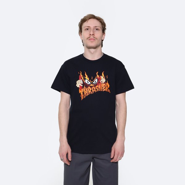 Футболка Thrasher Sucka Free by Neckface T-Shirt (black) артикул: - купить в магазине Дайс