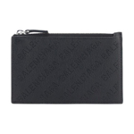 Balenciaga Allover Cow Leather Card Holder Men"s Black
