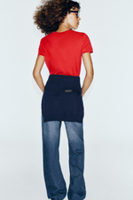 ФУТБОЛКА INTERLOCK С КОРОТКИМИ РУКАВАМИ — ZARA