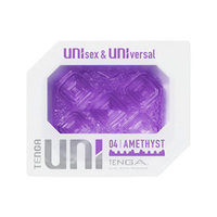 Фиолетовый мастурбатор-стимулятор Tenga Uni Amethyst UNI-004