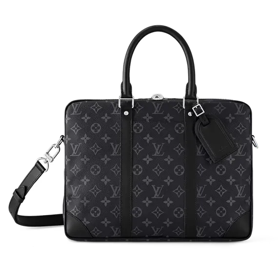 Портфель Louis Vuitton Voyage PM канва Monogram Eclipse