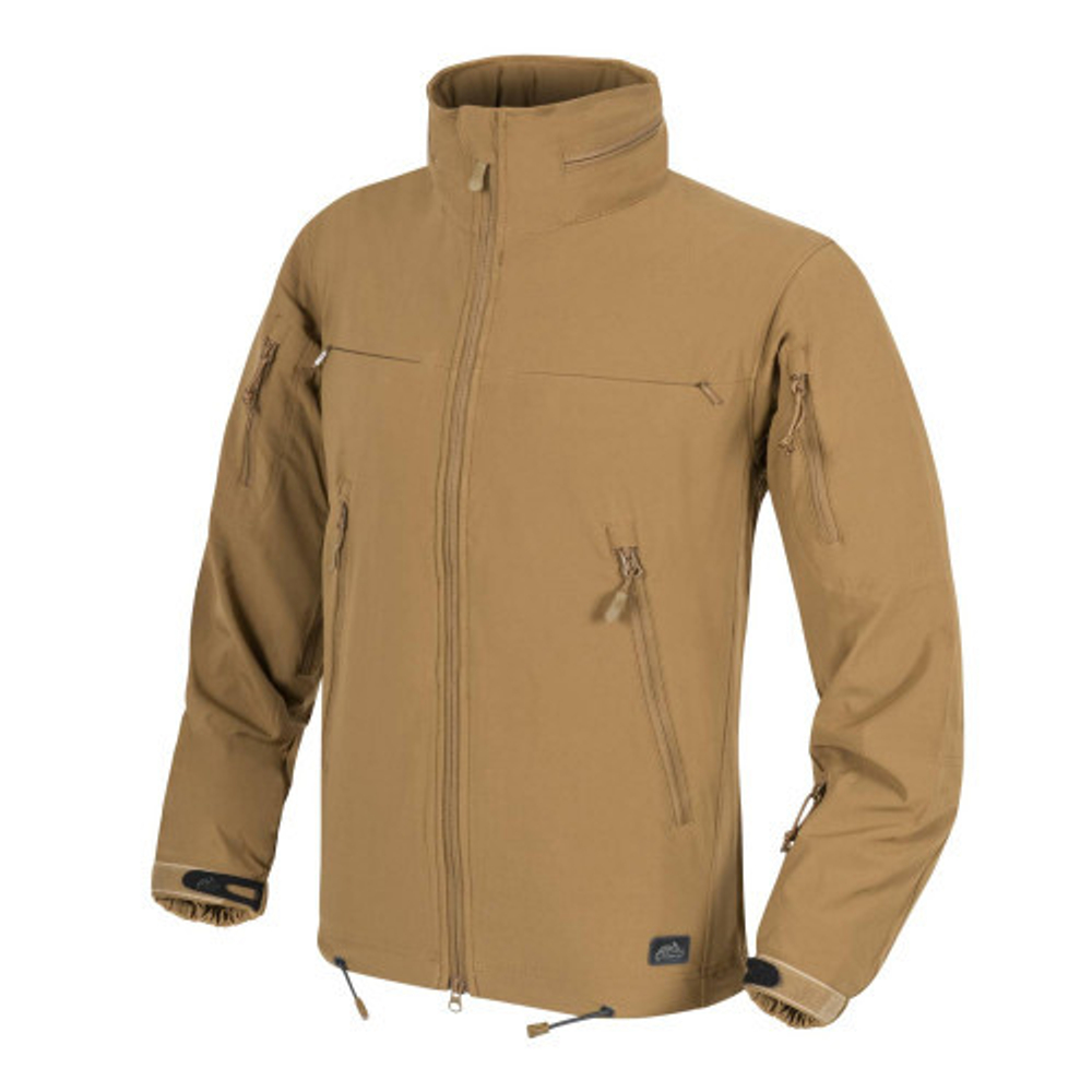 Helikon-Tex COUGAR QSA HID JACKET Soft Shell Windblocker coyote