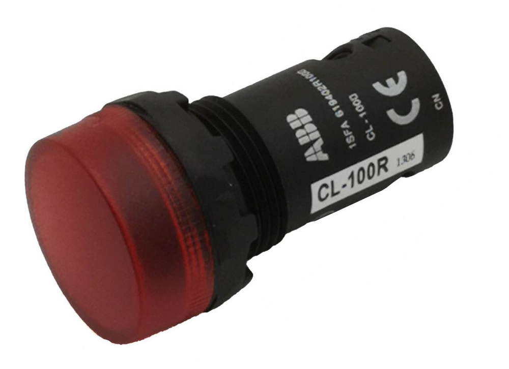 Корпус лампы красной ABB CL-100R ( цоколь BA9s) 1SFA619402R1001