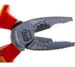 NWS Пассатижи диэлектр. CombiMax 1000В VDE 205 мм, покрытие Crom, рукоятки SoftGripp