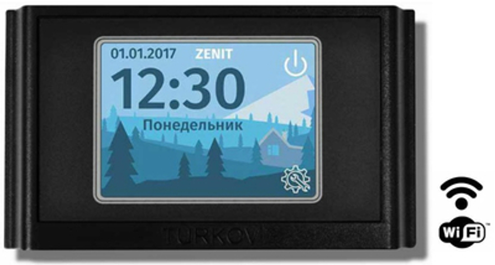 Приточно-вытяжная вентиляционная установка 500 Turkov Zenit 400 HECO E