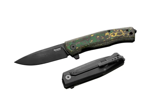 Нож Lion Steel Myto - клинок MagnaCut, рукоять - карбон Toxis Stone (L/MT01MC TS)