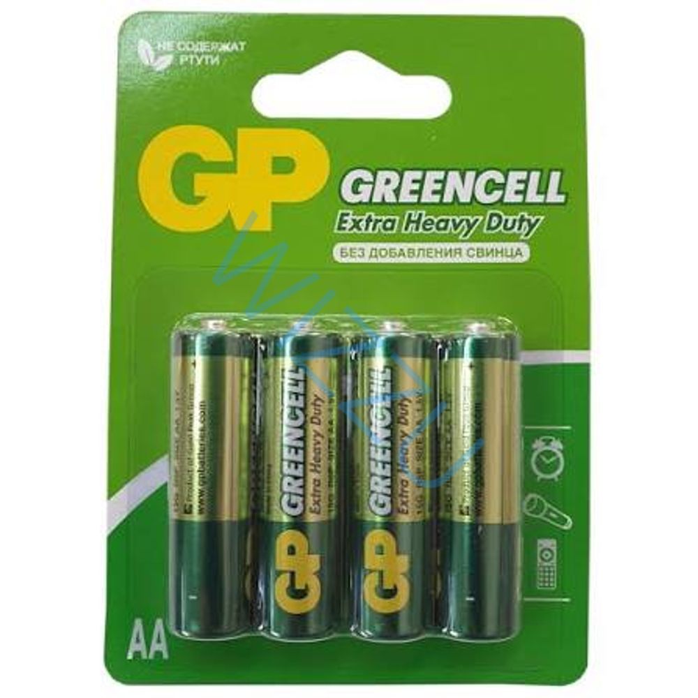 Батарейки GP 15G-2CR4 солевые 4 шт
