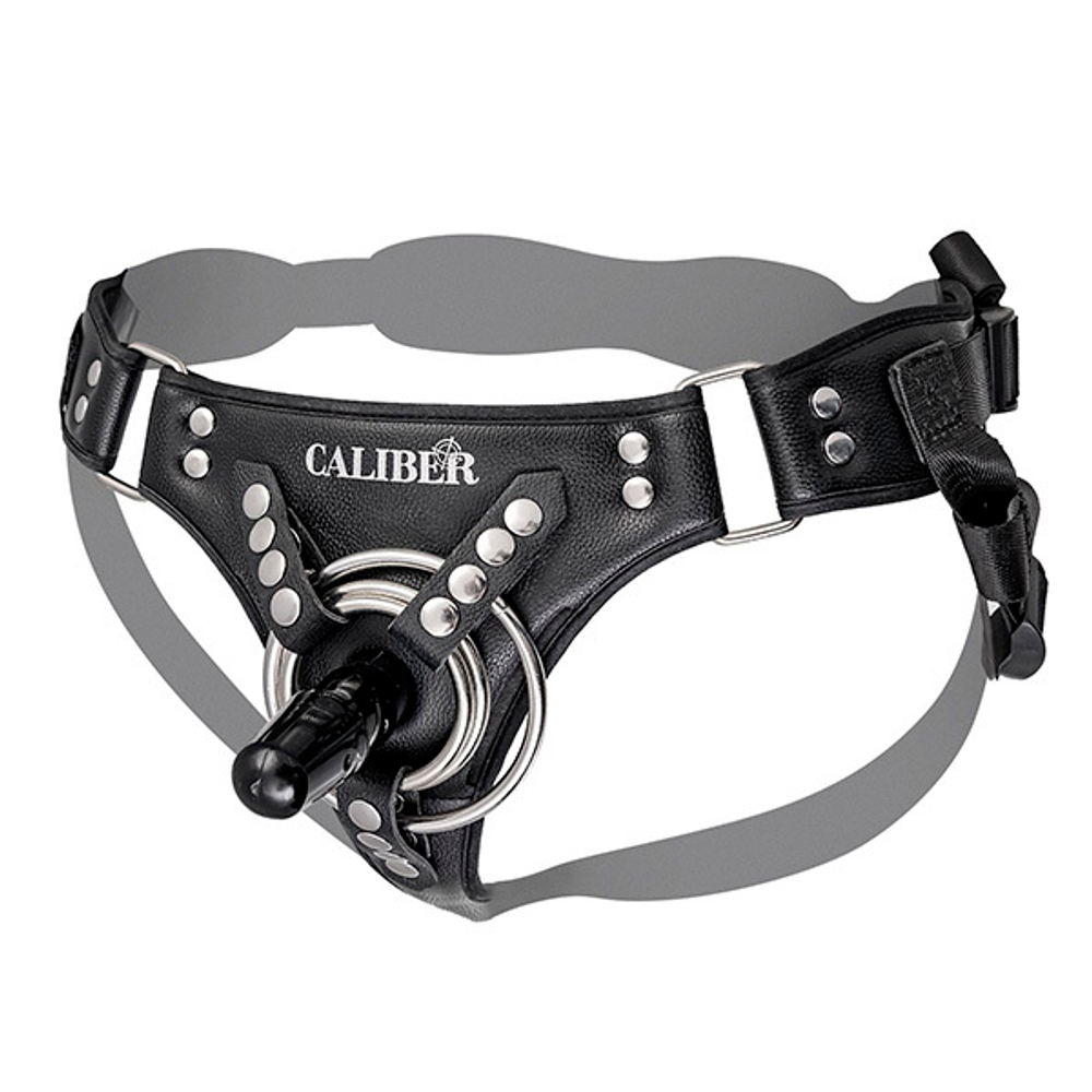 Черные трусики для страпона ToyFa RealStick Caliber Strap-On 983052