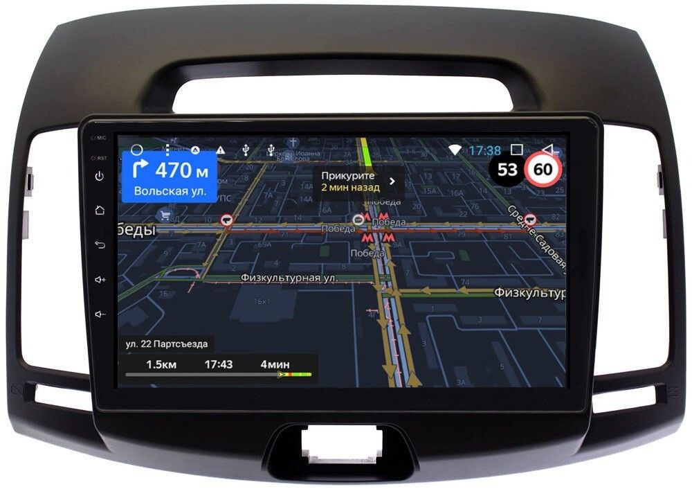 Магнитола для Hyundai Elantra 4 2006-2010 (HD) - GT9-9077 на Android 10