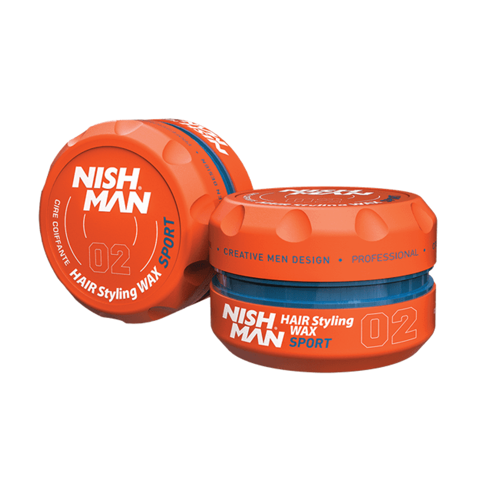 ВОСК ДЛЯ ВОЛОС NISHMAN AQUA HAIR STYLING WAX 02 SPORT Аромат: тропические фрукты