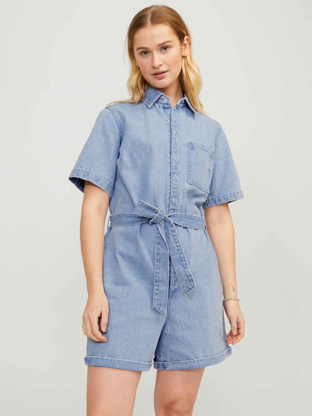 Женский джинсовый комбинезон с поясом Isla - Jack & Jones
