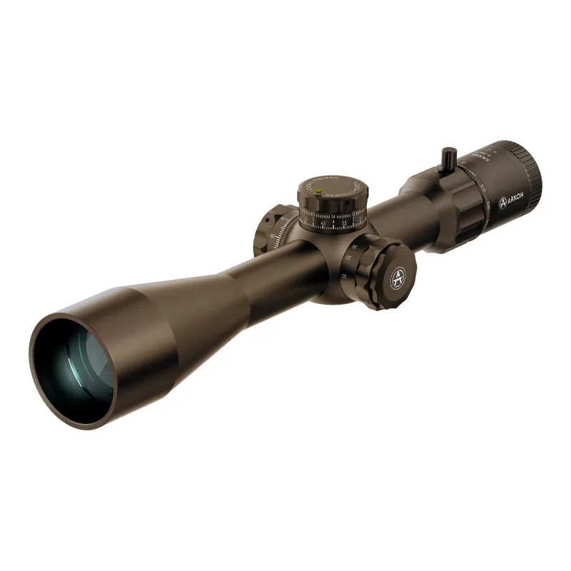 Оптический прицел ARKON Model A 6-36х56 FDE - вид спереди в пол-оборота