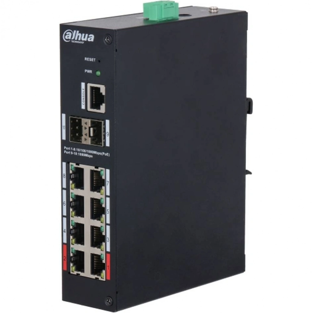 Коммутатор Dahua DH-HS4210-8GT-110 управляемый