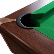 Бильярдный стол для пула Dynamic Billard "Triumph Plus" 8 футов (коричневый) в комплекте, аксессуары и сукно