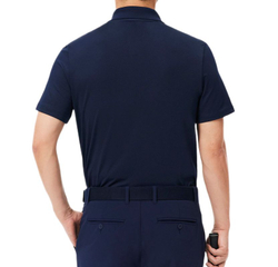 Meskie polo tenisowe Lacoste Ultra Dry Stretch Golf - navy blue