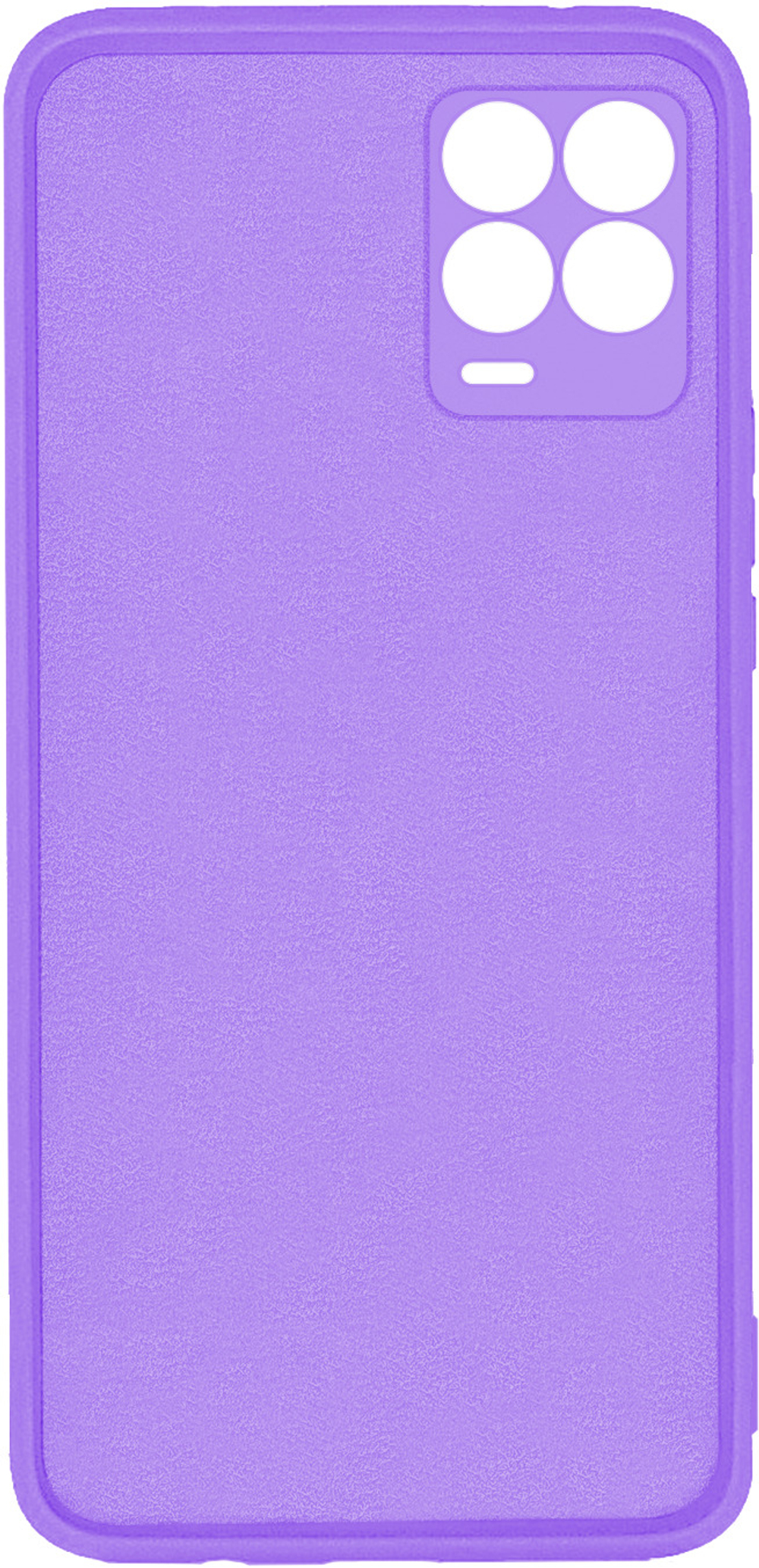 Мягкий Soft Touch чехол из силикона для REALME 8 / 8 PRO с бархатной подкладкой