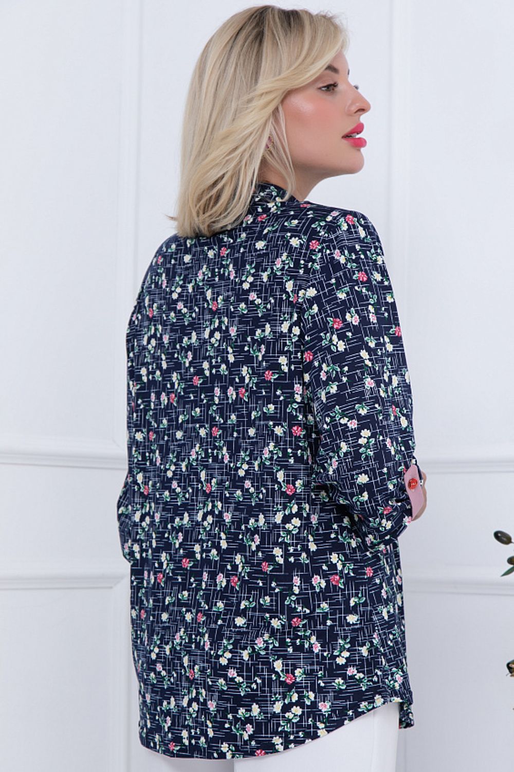 БЛУЗКА МОНТАЛЕ (ДЭШ ФЛОВЕРС) Bellovera (Акция)
