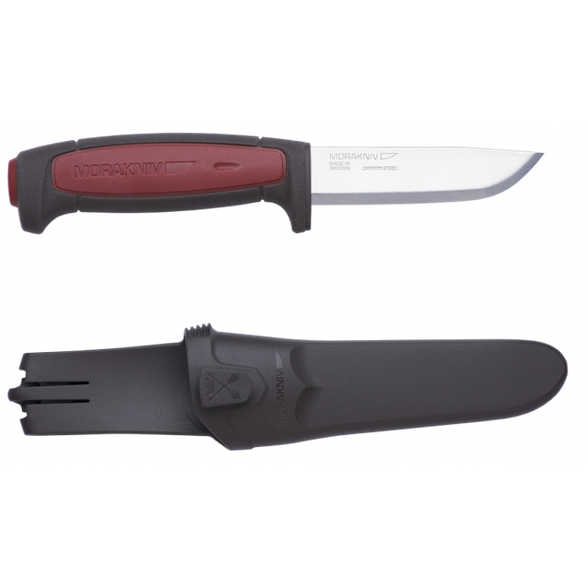 Цена наНож с фиксированным лезвием Morakniv Pro C, углеродистая сталь, рукоять резина/пластик