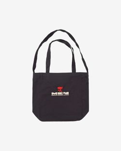 Шоппер SS23 Embroidered Flower Graphite Grey черный