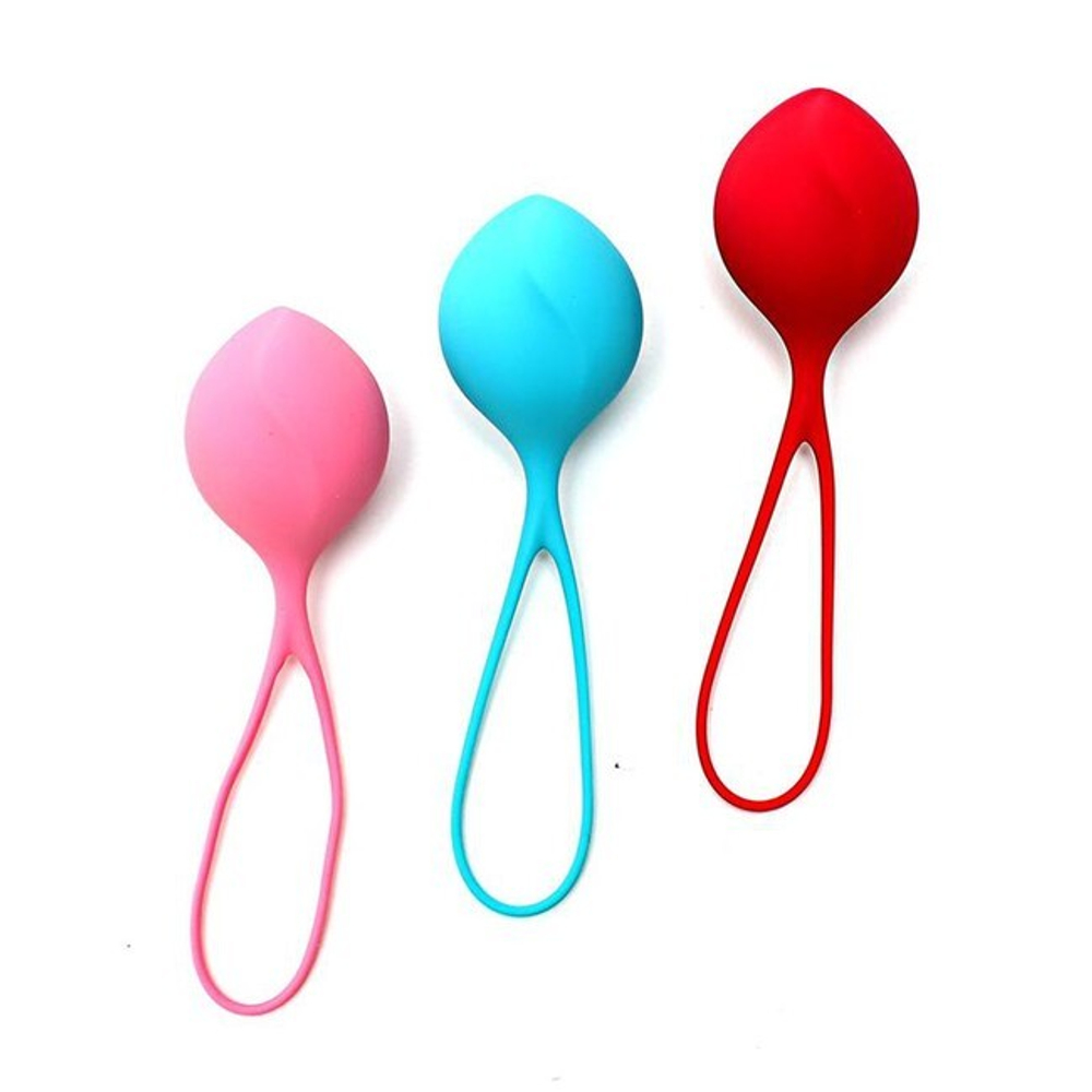 Классические одинарные вагинальные шарики Satisfyer Balls (Цвет: мультиколор)