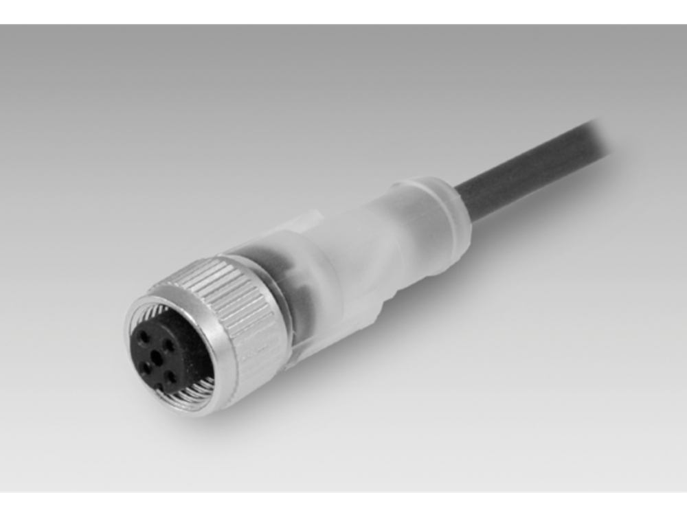BAUMER Разъем прямой M12, 4pin, с кабелем 10м, ESG 34AH1000