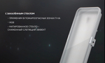 Светильник LED ДСП Axium 1300х210х90мм 70Вт 4000K рассеиватель закаленное стекло VARTON