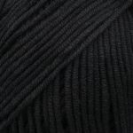 Пряжа Astra Premium (Астра Премиум) Джинс, (Jeans) / уп.4 мот. по 50 г, 135 м, 999 черный