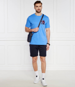 Футболка BADGE TEE Tommy Hilfiger - голубой(MW0MW34423)