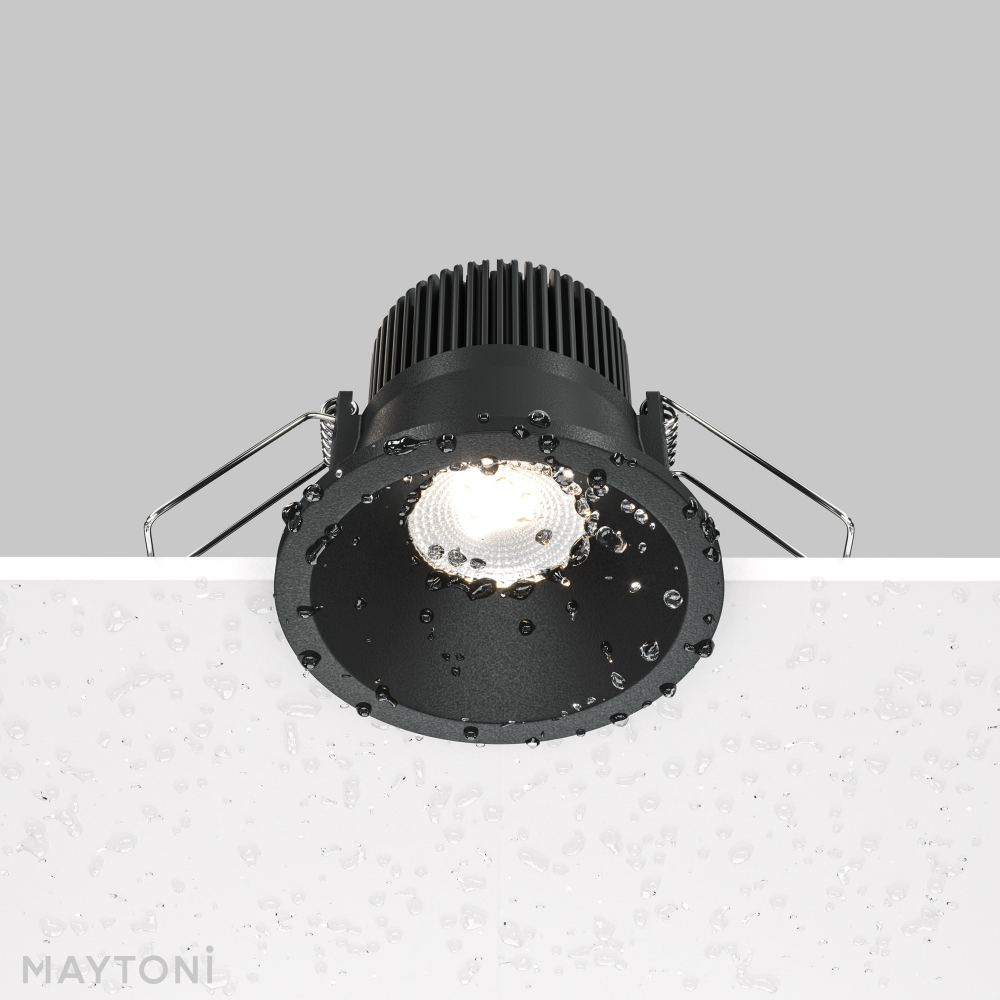 Встраиваемый светодиодный светильник Maytoni Zoom DL034-01-06W4K-B