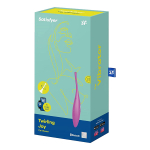 Ярко-розовый точечный стимулятор 18см Satisfyer Twirling Joy