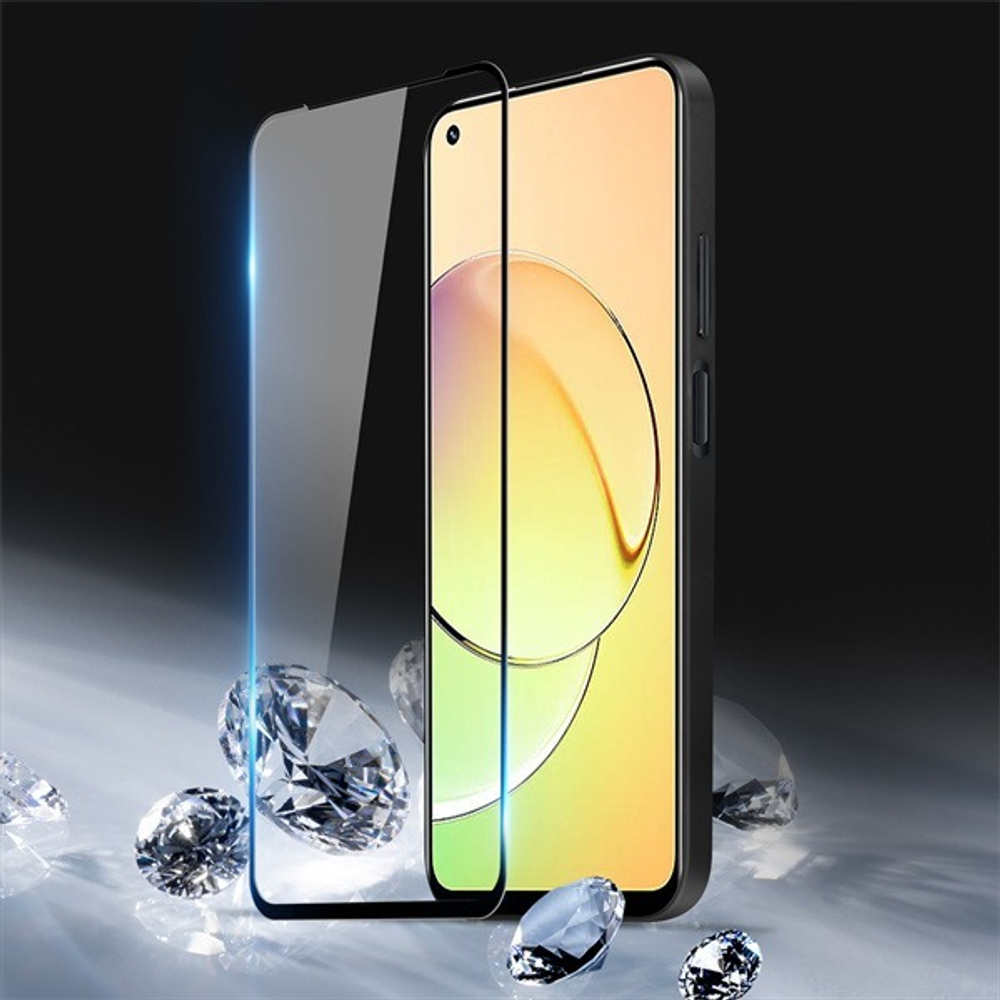 Защитное стекло 6D c олеофобным покрытием для OPPO Realme 9 Pro и Realme 9i, с отверстием под фронтальную камеру, G-Rhino