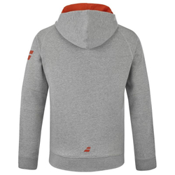 Мужская теннисная кофта Babolat Exercise Hood Jacket Men - серый