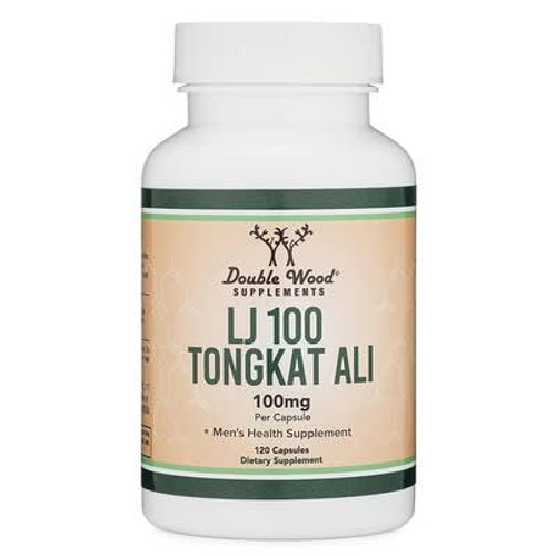 Double Wood Supplements, LJ100 эврикома длиннолистая, 100 мг, 120 капсул