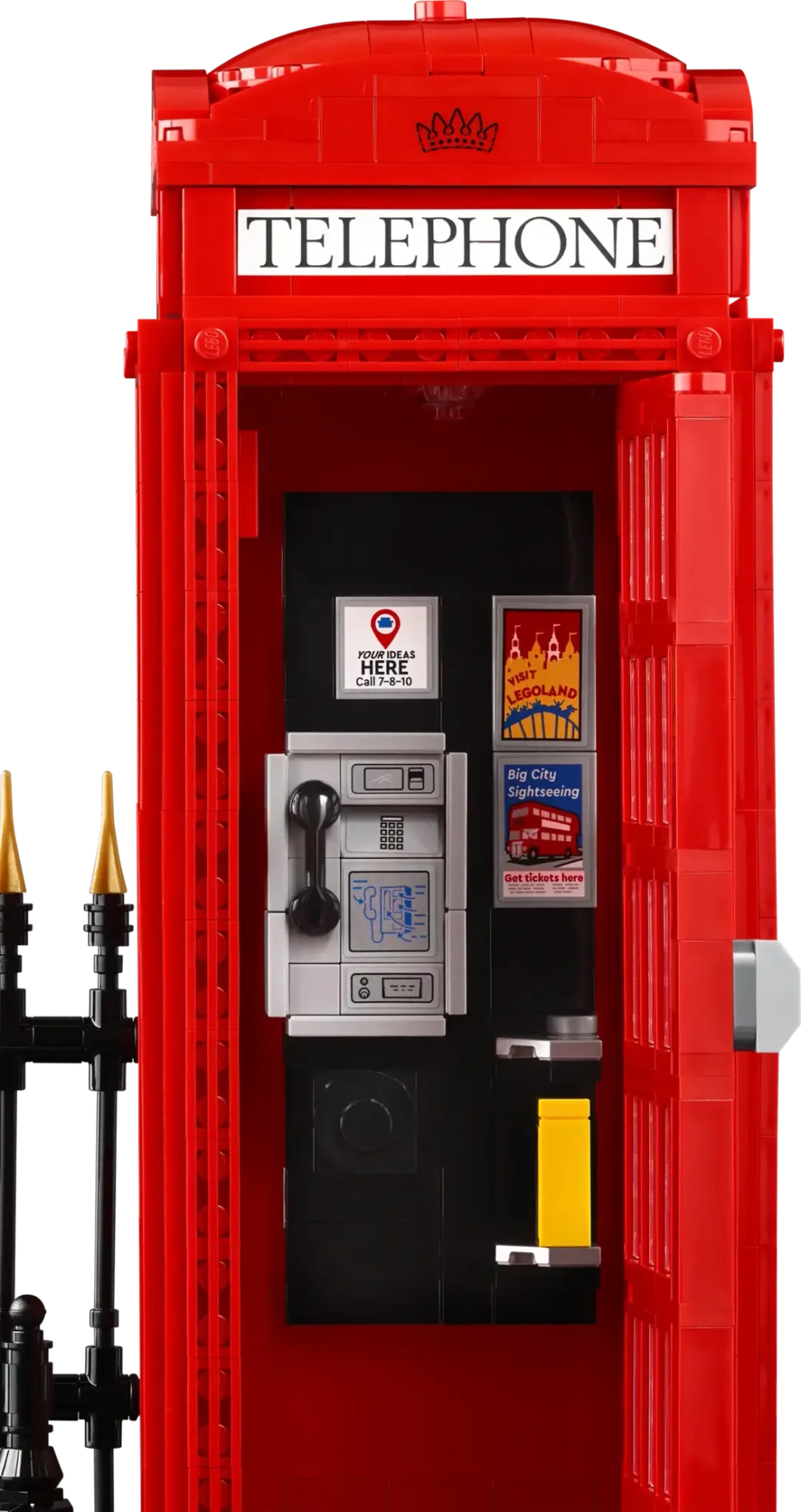 Конструктор LEGO Ideas 21347 Красная лондонская телефонная будка