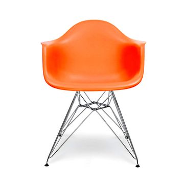 стул EAMES DAR, оранж, оранжевый