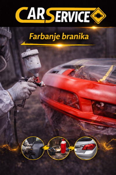 Покраска бампера