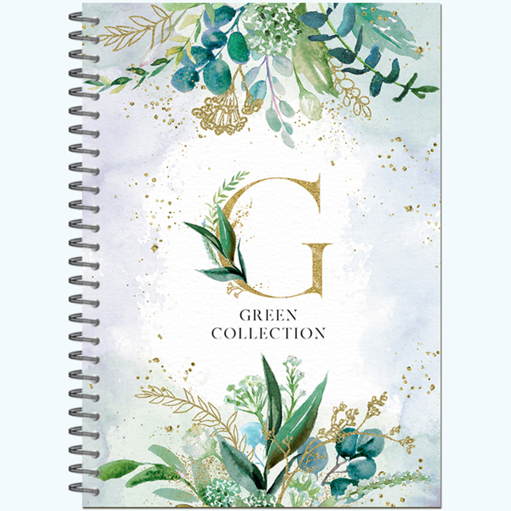 Блокнот-скетчбук SKETCHBOOK А5 с жесткой обложкой 60л. "Green Collection"
