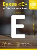 Буквы из пластика на стену