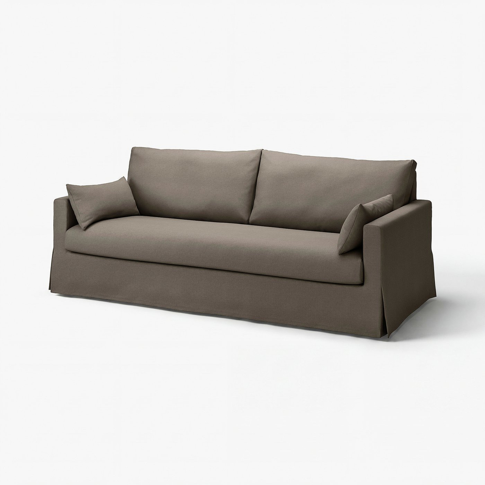 IKEA HYLTARP  (ИКЕА ХИЛТАРП)  -  Чехол для 3-местного дивана - Грансель серо-коричневый