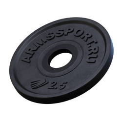Диск Олимпийский ARMSsport 2,5 кг Barbell ЕВРО-КЛАССИК&amp;quot;