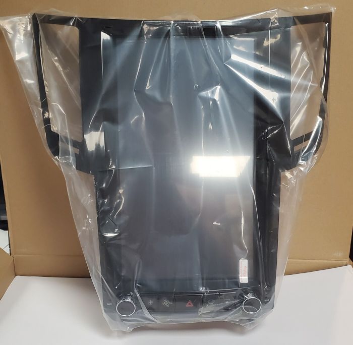 Магнитола для Infiniti FX 2008-2013, QX70 2013-2018 - Kuberg ZF-1828-Q6 монитор 13.6" в стиле "Тесла" на Android 13, Быстрая, CarPlay, 4G SIM-слот