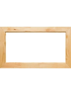 Деревянная рама 35x60 для картин на подрамнике сеч. 60x18