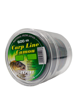 Рыболовная леска Expert Profi Carp Line Camou 600м 0.28мм - 11.2кг