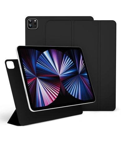Чехол книжка для iPad Pro 12,9" (3,4,5,6 gen) Gurdini Smart Magnet Series Black