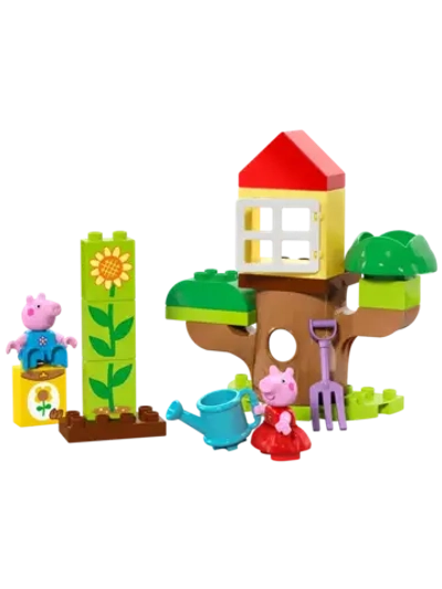 Duplo 10431 Свинка Пеппа: сад и домик на дереве