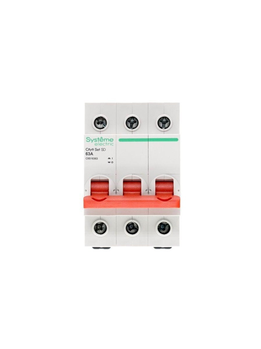 Выключатель нагрузки 3п 63А 400В City9 Set SE C9S16363