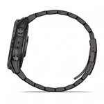 Умные часы Garmin FENIX 7X PRO Sapphire Solar Edition 51 мм титановый угольно-серый корпус с DLC-покрытием и титановым браслетом