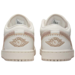Jordan Air Jordan 1 Cushioning Low top Vintage Basketball Shoes Women's Beige
